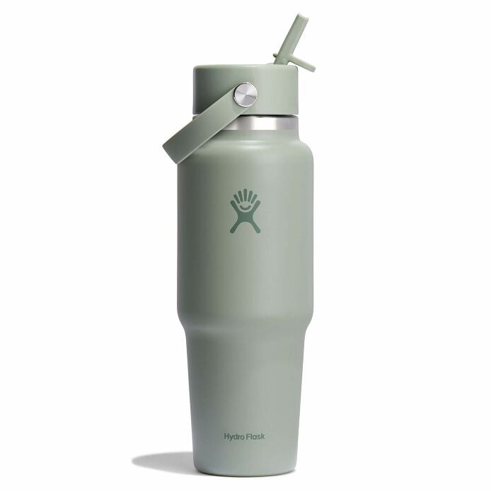 32 oz Travel Bottle with Flex Straw Cap U2